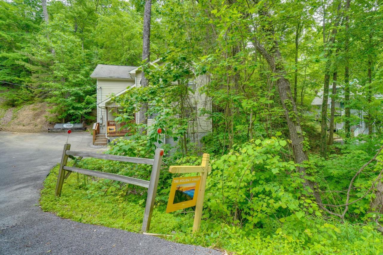 Gatlinburg Vacation Rental Balcony With Hot Tub! Экстерьер фото
